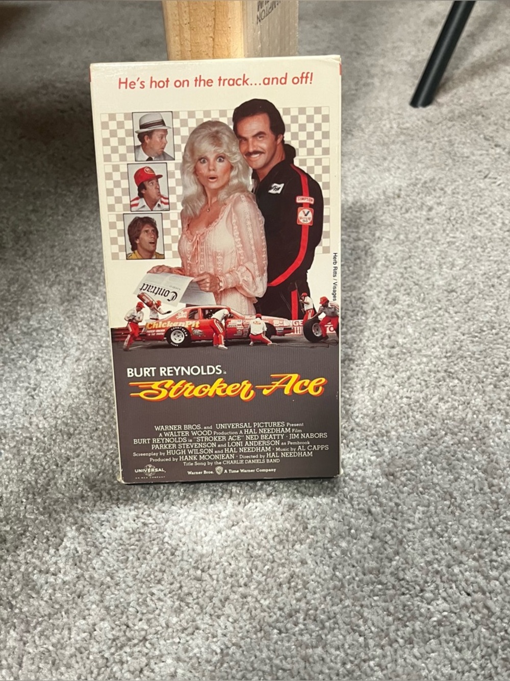 Stroker Ace Vhs Tape Burt Reynolds Tested And Working Good Condition
